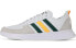 Фото #1 товара Кроссовки легкие Adidas Court 80s бело-желто-зеленые