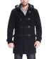 ფოტო #1 პროდუქტის Men Benjamin Wool Blend Classic Duffle Coat - Big and Tall