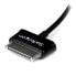 Фото #8 товара StarTech.com USB OTG Adapter Cable for Samsung Galaxy Tab - Black - Samsung 30p - USB A - 0.1524 m - Male - Female