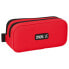 SAFTA Double Among Us Red Pencil Case