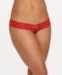 ფოტო #2 პროდუქტის After Midnight Solid Open Panel Thong 481001