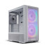 Lian Li LANCOOL 216 - Midi Tower - PC - Transparent - White - ATX - EATX - micro ATX - Mini-ITX - Steel - Tempered glass - Multi