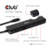 Club 3D USB type C 7in1 Hub HDMI 4K60Hz SD TF Card slot 2x USB Type A USB Type C PD RJ45 Works with Thunderbolt 3 - Docking - USB 3.2 Gen 1 (3.1 Gen 1) Type-C - 100 W - 10,100,1000 Mbit/s - Black - MicroSD (TransFlash) - MicroSDHC - MicroSDXC - MiniSD - SD - SDHC