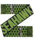 ფოტო #1 პროდუქტის Men's Women's Blue Seattle Seahawks Reversible Thematic Scarf