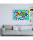 Фото #3 товара Dean Russo Electric Goldfish Canvas Art - 36.5" x 48"