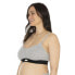 Фото #3 товара Kindly Yours Maternity Nursing Wire-Free Bralette Women 3XL Gray Cotton Pullover