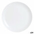 Фото #1 товара Плоская тарелка Luminarc Diwali Белый Cтекло (25 cm) (24 штук)