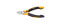 Wiha Professional ESD - Diagonal pliers - Carbon steel - Black - Yellow - 115 mm - 11.4 cm (4.5") - 77 g