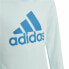 Фото #7 товара Толстовка без капюшона для девочек Adidas Essentials Светло Синий