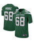 ფოტო #1 პროდუქტის Men's Kevin Mawae Gotham Green New York Jets Game Retired Player Jersey