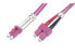 Фото #6 товара DIGITUS Fiber Optic Multimode Patch Cord, OM4, LC / SC