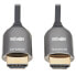 Фото #2 товара Tripp P568F-15M-8K6 8K HDMI Plenum-Rated Fiber Active Optical Cable (AOC) - 8K UHD @ 60 Hz - HDR - M/M - Black - 15 m (49 ft.) - 15 m - HDMI Type A (Standard) - HDMI Type A (Standard) - 3D - Black