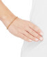 ფოტო #2 პროდუქტის Polished Coil Tubogas Cuff Bangle Bracelet in 14k Gold