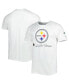 Men's White Pittsburgh Steelers Historic Champs T-shirt Белый, XL - фото #4