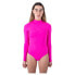 HURLEY Oao Solid Zip Back Surf Suit Swimsuit