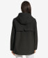 Фото #2 товара Women's Hooded Long-Sleeve Water-Resistant Raincoat