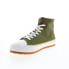 Фото #4 товара Diesel S-Principia Mid Mens Green Canvas Lace Up Lifestyle Sneakers Shoes 12