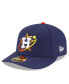 Men's Navy Houston Astros City Connect Low Profile 59FIFTY Fitted Hat 7 3/8 - фото #4