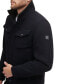 Men's Textured Wool Sherpa Inner Collar Jacket