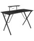 Фото #15 товара Игровой комплект EMMA+OLIVER для стола и стула с подставкой для ног reclining - стол/наушники/кубок