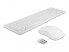 Фото #1 товара Delock 12703 - Full-size (100%) - RF Wireless - Membrane - QZERTY - White - Mouse included