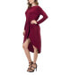 Фото #3 товара Платье 24seven Comfort Apparel с длинным рукавом до колена