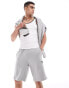 Adidas Originals Essential shorts in heather grey Mittleres Heidegrau, L - фото #1