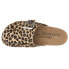 Фото #4 товара COCONUTS by Matisse Zella Leopard Buckle Mules Womens Brown Flats Casual ZELLA-0