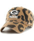 Фото #1 товара Women's Tan Green Bay Packers Rosette Clean Up Adjustable Hat