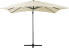 Beliani Parasol ogrodowy 250 x 250 cm jasnobeżowy MONZA (86104)