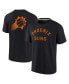 Фото #1 товара Men's and Women's Black Phoenix Suns Super Soft T-shirt