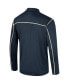 ფოტო #2 პროდუქტის Men's Navy Notre Dame Fighting Irish Cameron Quarter-Zip Windshirt