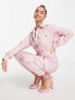 Фото #5 товара Miss Selfridge parachute cargo jumpsuit in dusky pink