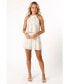 ფოტო #2 პროდუქტის Women's Mindy Halterneck Romper