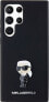 Karl Lagerfeld Karl Lagerfeld KLHCS24LSMHKNPK S24 Ultra S928 czarny/black Silicone Ikonik Metal Pin