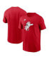 Фото #1 товара Men's Cincinnati s Cooperstown Collection Team Logo T-Shirt