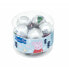 Ёлочный шарик Peppa Pig Cosy corner Серебристый 10 штук Пластик (Ø 6 cm)