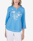 Фото #1 товара Petite Paradise Island Floral Eyelet Embroidery Top
