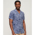 SUPERDRY Open Collar Print short sleeve shirt