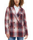 ფოტო #1 პროდუქტის Women's Wool Blend Double Breasted Blazer
