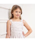 ფოტო #10 პროდუქტის Girls' Sleeveless Ruched Bodice Party Dress, Toddler