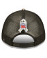 Фото #2 товара Men's Black, Camo Las Vegas Raiders 2022 Salute To Service 9FORTY Snapback Trucker Hat