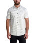 Фото #1 товара Karl Lagerfeld Men's Asymmetric Logo Print Short Sleeve Shirt