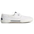 Фото #1 товара Sperry Pier Wave Slip On Womens White Sneakers Casual Shoes STS88552