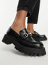 ASOS DESIGN Masterpiece chunky loafer in black