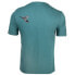 Diadora Manifesto Logo Crew Neck Short Sleeve T-Shirt Mens Blue Casual Tops 1794