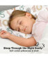 Фото #6 товара Jumbo Toddler Pillow with Pillowcase, 14X20 Soft Organic Toddler Pillows for Sleeping, Kids Travel Pillow