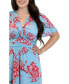 Фото #3 товара Women's Vienna Kimono Sleeve Long Maxi Dress