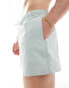 ASOS DESIGN swim shorts in short length in pale blue