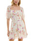 Фото #1 товара Платье Trixxi Джуниоры с цветочным принтом并икрофоналиченный фасон